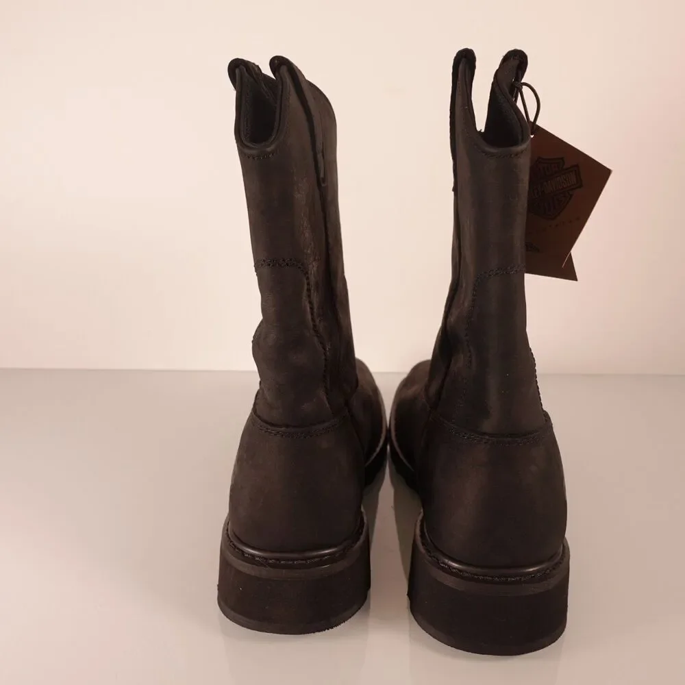 Harley Davidson Men's Composite Toe Waterproof Motorcycle Boots Black Size 11